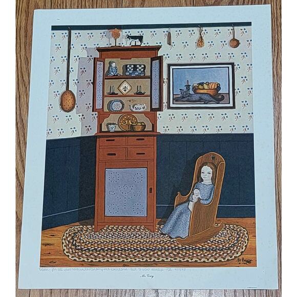 Pat Pearson MR. GRAY PRINT 1982 23" X 19 #142/950 Dedicated By Artist - Picture 4 of 4